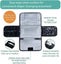 Baby Portable Diaper Travel Nappy Changing Pad Folding Waterproof Mat Bag New Carousel 3