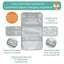 Baby Portable Diaper Travel Nappy Changing Pad Folding Waterproof Mat Bag New Carousel 18