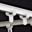 100pcs SLIDER CARRIERS for Flexible Bendable Curtain Track Glider Runner Rail... Carousel 8