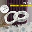 5pack Stretch Curtain Wire Kit Blind Cord Stretchy Spring 8 FREE Eyes & Hooks... Carousel 1