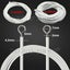 5pack Stretch Curtain Wire Kit Blind Cord Stretchy Spring 8 FREE Eyes & Hooks... Carousel 2