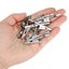 50PCS Single Prong Iron Alligator Clips W/ Teeth Aligator Clip Test Carousel 5