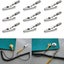 50PCS Single Prong Iron Alligator Clips W/ Teeth Aligator Clip Test Carousel 7