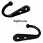 10X Hooks Wall Hanger Stainless steel Coat Hat Clothes Robe Holder Rack Hook Carousel 9