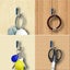 10X Hooks Wall Hanger Stainless steel Coat Hat Clothes Robe Holder Rack Hook Carousel 10