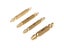 4pcs Titanium Broken Bolt Screw Remover Extractor Drill Bits Easy Reverse Carousel 1