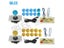 Arcade Joystick DIY Kit Zero Delay Arcade DIY Kit USB Encoder To PC PS3 Arcade Carousel 6