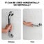 2pcs Safety Rail Wall Grab Bar Pull Shower Handle Bathroom 304 Stainless Steel Carousel 4