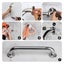2pcs Safety Rail Wall Grab Bar Pull Shower Handle Bathroom 304 Stainless Steel Carousel 5