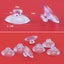 10PCS Mushroom Head Suction Cup Sucker With Hole Suction Cups Hook Soft Plastic Carousel 2