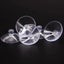 10PCS Mushroom Head Suction Cup Sucker With Hole Suction Cups Hook Soft Plastic Carousel 7