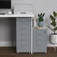Gorilla Office - Mobile Metal 5 Drawer Cabinet - Grey Carousel 1