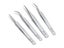 1 PC Precision Stainless Steel Anti-static Tweezers DIY Tool Carousel 7