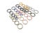 Metal Spring Gate O Ring Openable Leather Bag Belt Strap Buckle Keyring Carousel 4
