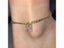 Tiny A-Z Initial Letter Anklets For Women Stainless Steel Gold Color Alphabet Carousel 3