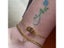 Tiny A-Z Initial Letter Anklets For Women Stainless Steel Gold Color Alphabet Carousel 5