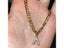 Tiny A-Z Initial Letter Anklets For Women Stainless Steel Gold Color Alphabet Carousel 6