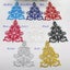 Iron On Appliques 3D Flower Patches Party Secoration Gold Embroidery Vintage Carousel 4