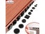 Cabinet Bumper Damper Rubber Silicone Feet Furniture Accessories For Leather Carousel 8