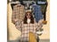 Women Blouses Turn-down Collar Spring Shirts Plaid All-match BF Batwing-sleeve Carousel 2