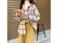 Women Blouses Turn-down Collar Spring Shirts Plaid All-match BF Batwing-sleeve Carousel 5