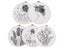 Sketch Easy Embroidery Kit 20cm Hoop Needlework Cross Stitch Sewing Art Wall Carousel 1