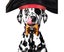 Pet Headgear Sequins Design Fade-Resistant Polyester Halloween Themed Pet H Carousel 2