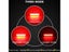 ROCKBROS Bicycle Light Waterproof Bike Taillight LED USB Rechargable Safety Carousel 8