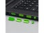5PCS USB Dust Plug Charger Port Cover Cap Female Jack Interface Universal Carousel 3