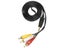 Mayitr 1.5M 3.5mm Jack Plug Male To 3 RCA Adapter High Quality 3.5 To RCA Male Carousel 3