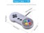 2PCS/Lot! SNES USB Controller Game Pad Joypad Joystick With Flannel Bag For PC Carousel 4