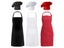 Apron Chef Hat Set Adjustable Half-length Adult Kitchen Apron Carousel 3