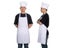 Apron Chef Hat Set Adjustable Half-length Adult Kitchen Apron Carousel 5