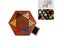 Hot Top Grade Chinese Checkers Chess Set Multicolor Acrylic Glass Beads Wooden Carousel 3