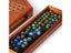 Hot Top Grade Chinese Checkers Chess Set Multicolor Acrylic Glass Beads Wooden Carousel 7