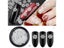 3D Snowflake Nail Sequins Flakes Paillette Tip White Glitter Christmas Nail Art Carousel 3