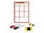YIBAI A3 Flexible Magnetic Board Calendar 30*42cm Dry Earse Magnets Waterproof Carousel 1