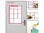 YIBAI A3 Flexible Magnetic Board Calendar 30*42cm Dry Earse Magnets Waterproof Carousel 4