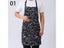 New Black Cooking Baking Aprons Adjustable Sleeveless Apron Stripe Bib With Carousel 1