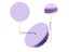 6Pcs Set Plastic Cake Turntable DIY Baking Tool Carousel 6