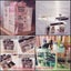 Acrylic makeup / cosmetic storage containers Carousel 10