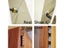 1pc 12MM Dia 5MM Thk 40 Grain Silicone Rubber Kitchen Cabinet Door Pad Self Adh Carousel 5