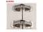 10PCS NAIERDI Cabinet Door Hinges No-Drilling Soft Close Hydraulic Hinge Carousel 6