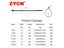 Nylon Cable Ties Self Locking Plastic Loop Wire Black 2.7x200 3.6x300MM 1.9 Carousel 6
