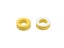 50pcs T50-26 Yellow White Ring Iron Ferrite Toroid Cores 7.5mm Inner Diameter Carousel 7
