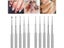 5PCS Nail Art Dotting Pen Stainless Steel Dual End Painting Tools Carousel 4