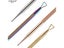 5PCS Nail Art Dotting Pen Stainless Steel Dual End Painting Tools Carousel 8