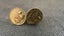 Pair of Gilt Silver 1958 Australian Silver Sixpence Coin Cufflinks - Lot E31 Carousel 1