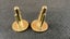 Pair of Gilt Silver 1958 Australian Silver Sixpence Coin Cufflinks - Lot E31 Carousel 2