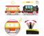 Motorized Train for Wooden Track, Remote Control Train with Magnetic Connec Carousel 6
